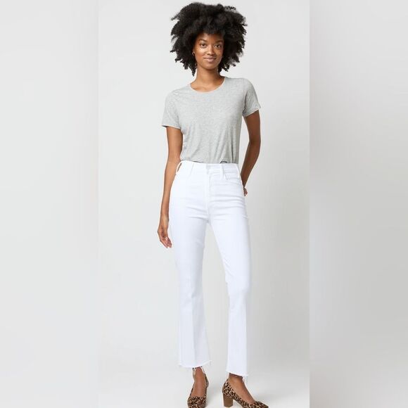 MOTHER Denim - MOTHER Hustler Ankle Fray